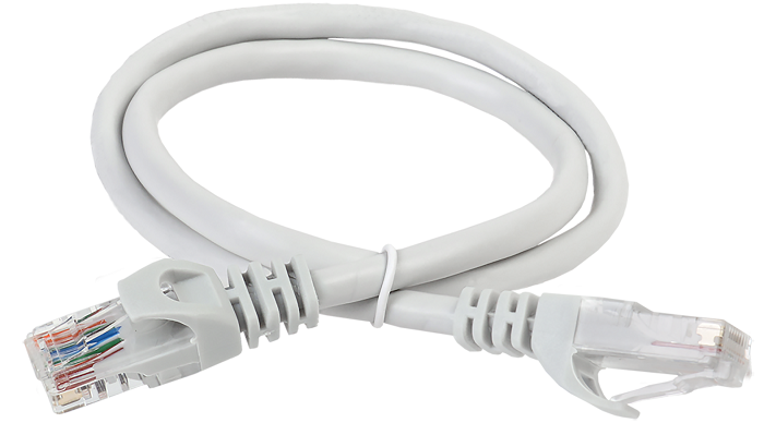 Кабель патч-корд U/UTP 5e кат. 7м ITK PC01-C5EUL-7M