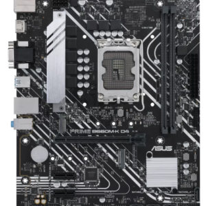 Материнская плата ASUS PRIME B660M-K D4, LGA1700, Intel B660, mATX