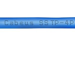 Кабель витая пара S/FTP 8 кат. 4 пары Cabeus SSTP-4P-Cat.8-SOLID-IN-LSZH-BL