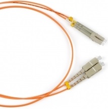 Патч-корд волоконно-оптический TopLAN DPC-TOP-OM3-LC/P-SC/P-2.0