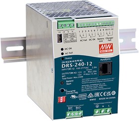 Преобразователь AC-DC сетевой Mean Well DRS-240-12