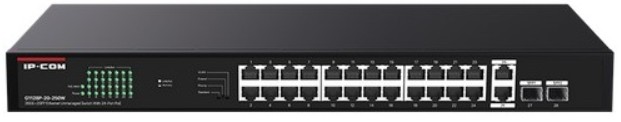 Коммутатор неуправляемый IP-Com G1128P-24-250W