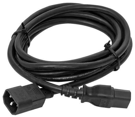 Кабель питания EKF TRC-PCA-C13-C14-0.75-2M