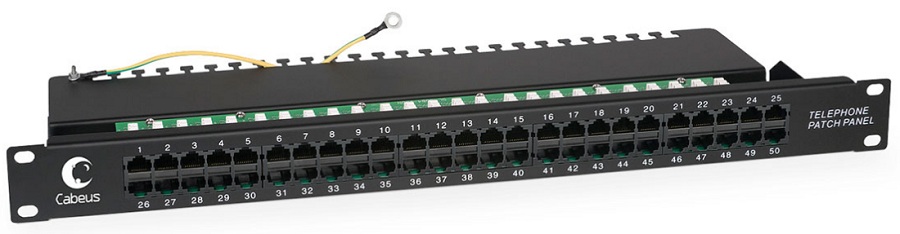 Патч-панель Cabeus PL-50-TEL-Dual