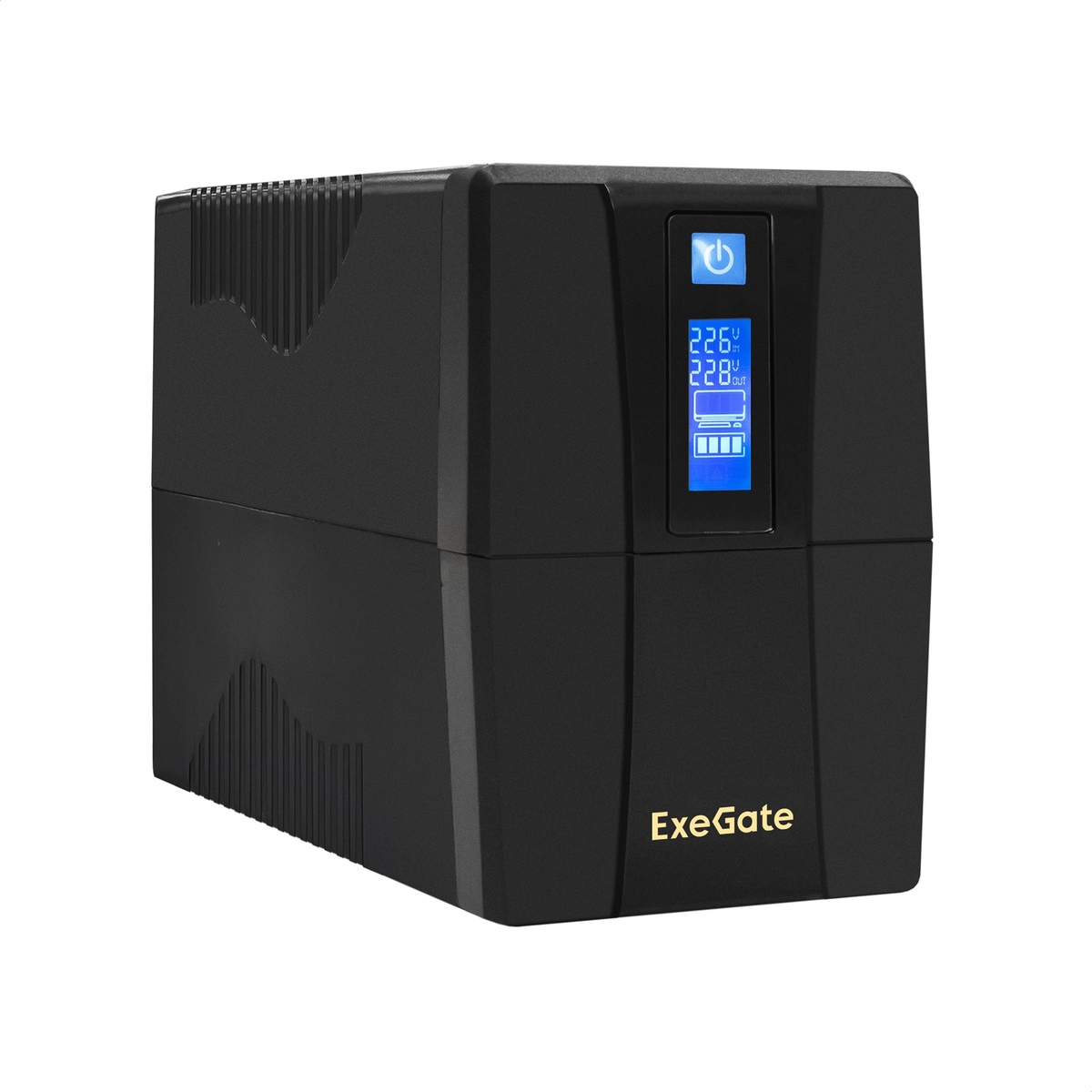 Источник бесперебойного питания Exegate Power Smart ULB-1000.LCD.AVR.2SH.RJ.USB