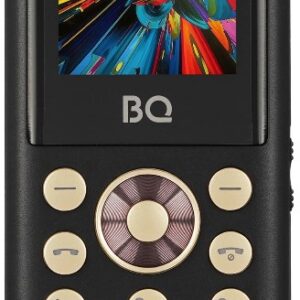 Мобильный телефон BQ 1858 Barrel Black+Gold
