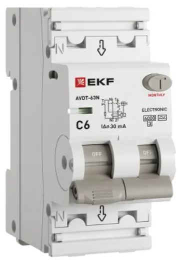 Автомат дифференциальный EKF D63N26EA6C30