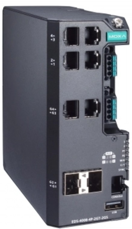 Коммутатор управляемый MOXA EDS-4008-4P-2GT-2GS-LVA