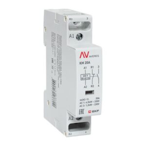 Контактор модульный EKF km-av-1-20-11-230V
