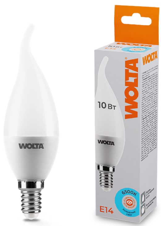 Лампа светодиодная WOLTA 25WCD10E14
