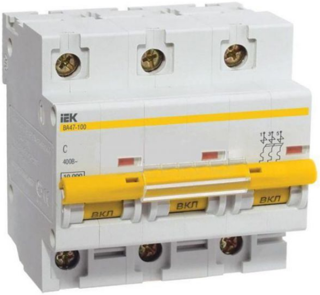 Автоматический выключатель IEK MVA40-3-080-C