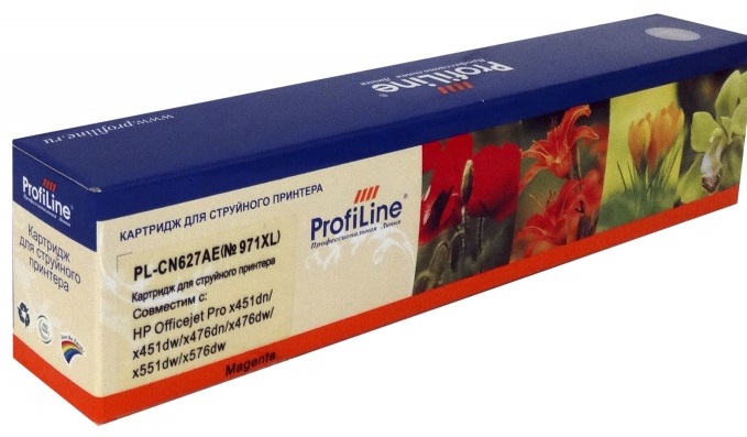 Тонер-картридж ProfiLine PL-CN627AE (971XL)-M Пурпурный