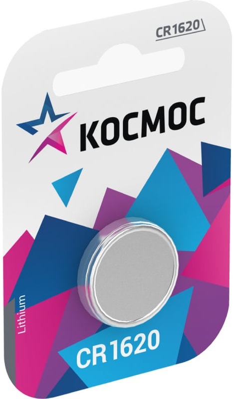 Батарейка Космос KOCR16201BL