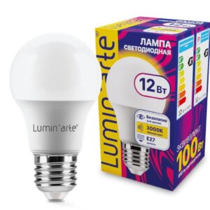 Лампа Lumin'arte LSTD-A60-12W3KE27