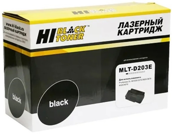 Тонер-картридж Hi-Black HB-MLT-D203E Черный