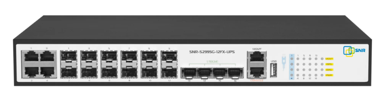 Коммутатор управляемый SNR SNR-S2995G-12FX-UPS