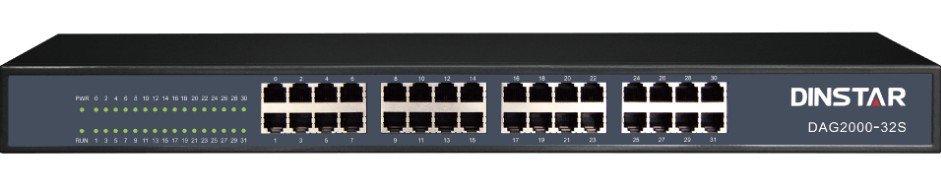 Шлюз GSM Dinstar DAG2000-32S