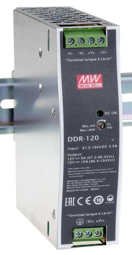 Преобразователь DC-DC модульный Mean Well DDR-120A-48