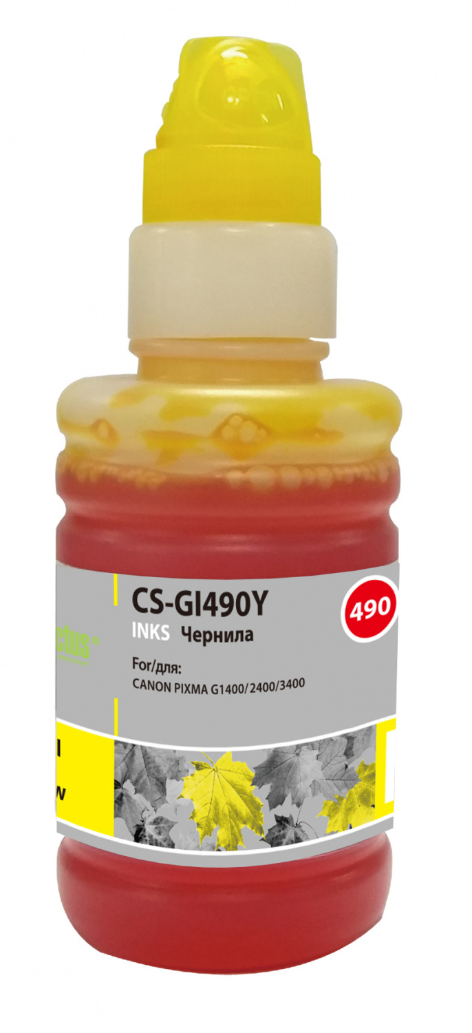 Тонер-картридж Cactus CS-GI490Y Желтый