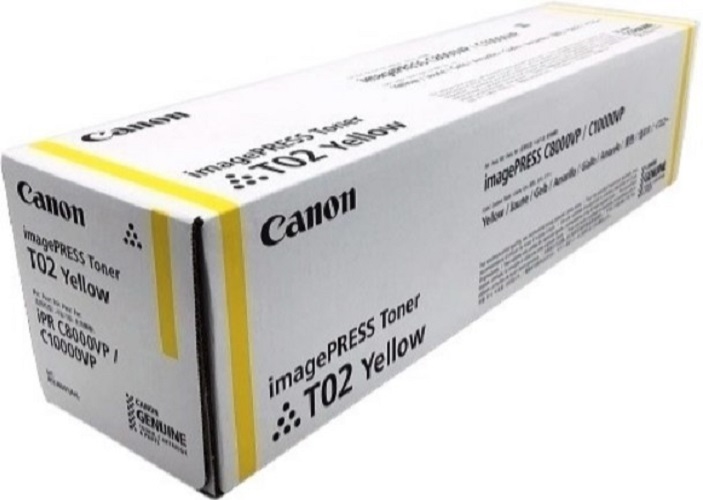 Тонер-картридж Canon Т02 Желтый Желтый