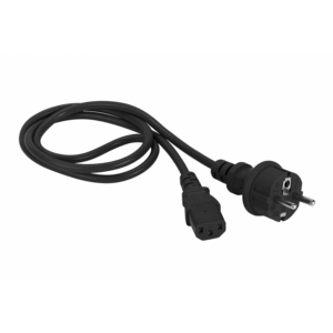 Кабель питания Lanmaster LAN-PP13/SH-1.0-BK