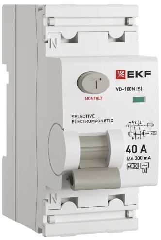 УЗО EKF E1026MS40300