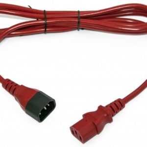 Кабель питания Lanmaster LAN-PP13/14-1.5-RD