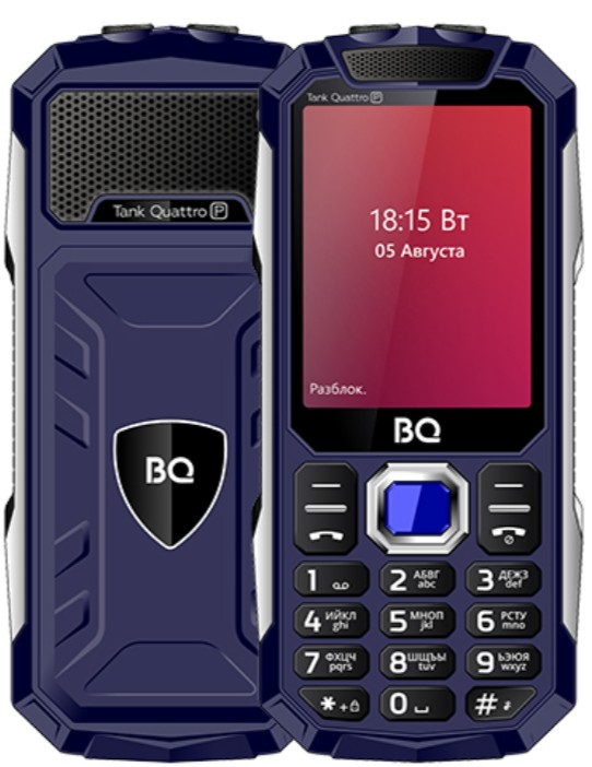 Мобильный телефон BQ 2817 Tank Quattro Power Blue