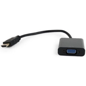 Переходник HDMI (M) - VGA (F), Gembird A-HDMI-VGA-04