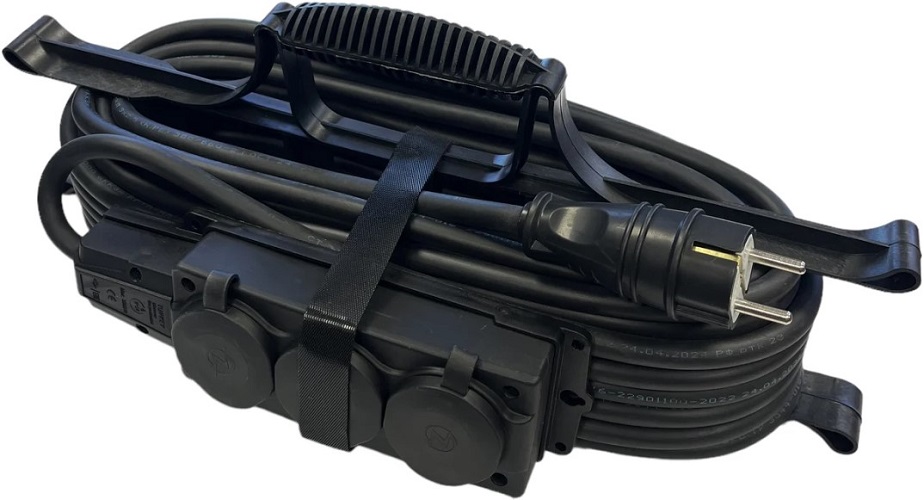 Удлинитель силовой iTOK i-CONNECT-COLOR-SUR-PVS-315-3-54-15-BLACK