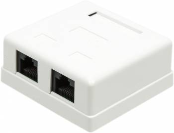 Компьютерная розетка настенная TWT TWT-SM2-4545/S6-WH