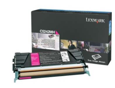 Тонер-картридж Lexmark C5242MH Пурпурный