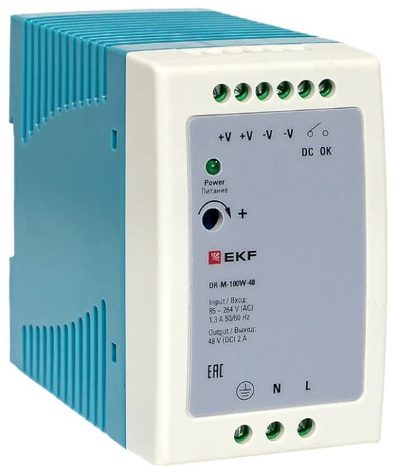 Блок питания EKF DR-M-100W-48
