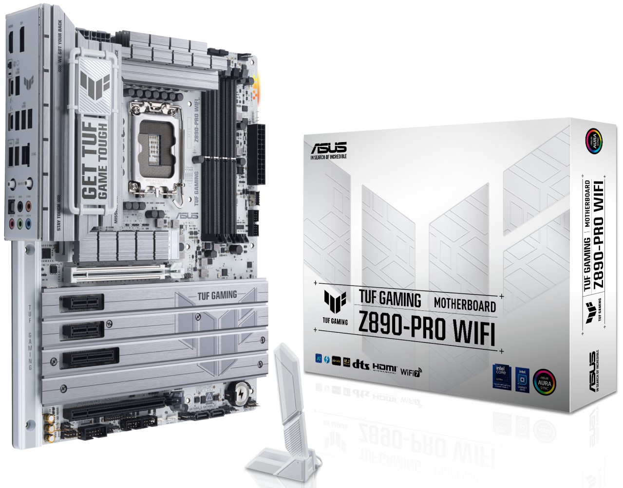 Материнская плата ASUS TUF GAMING Z890-PRO WIFI, LGA1851, Intel Z890, ATX