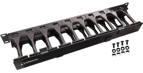 Кабельный организатор Lanmaster LAN-ORG-PF/S-2U