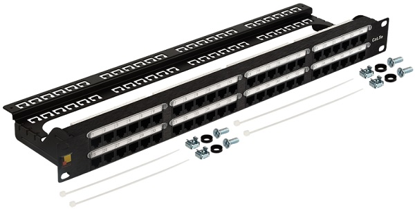 Патч-панель Lanmaster LAN-PPC48U5E