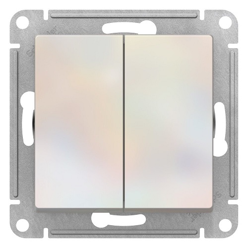 Переключатель двухклавишный Systeme Electric ATN000473