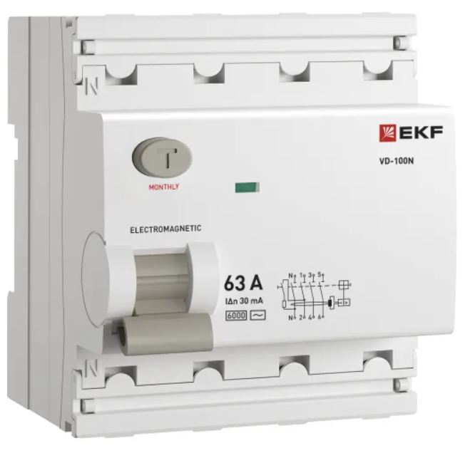 УЗО EKF E1046M6330