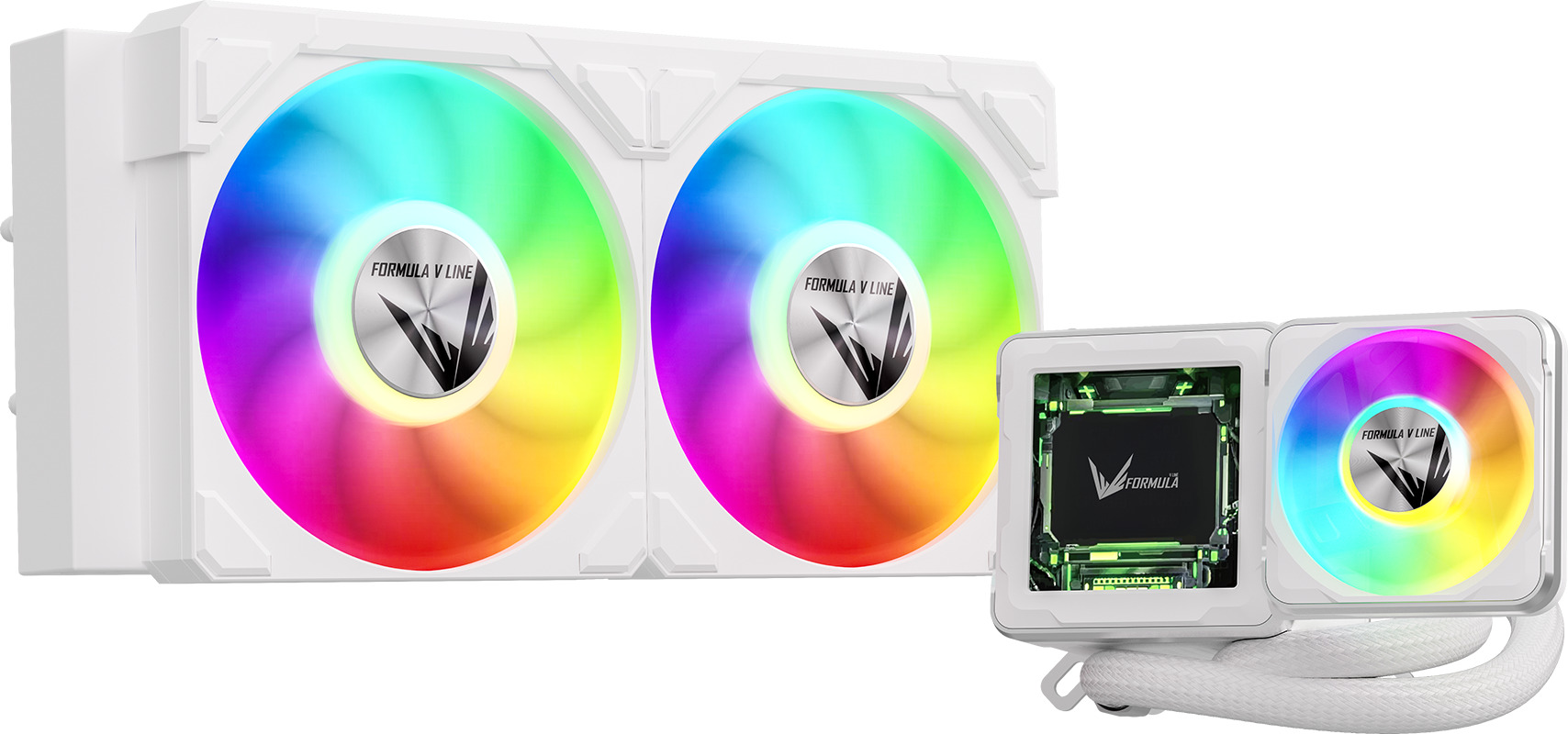 Система охлаждения жидкостная Formula V Cryo Wing Digi 240 WH