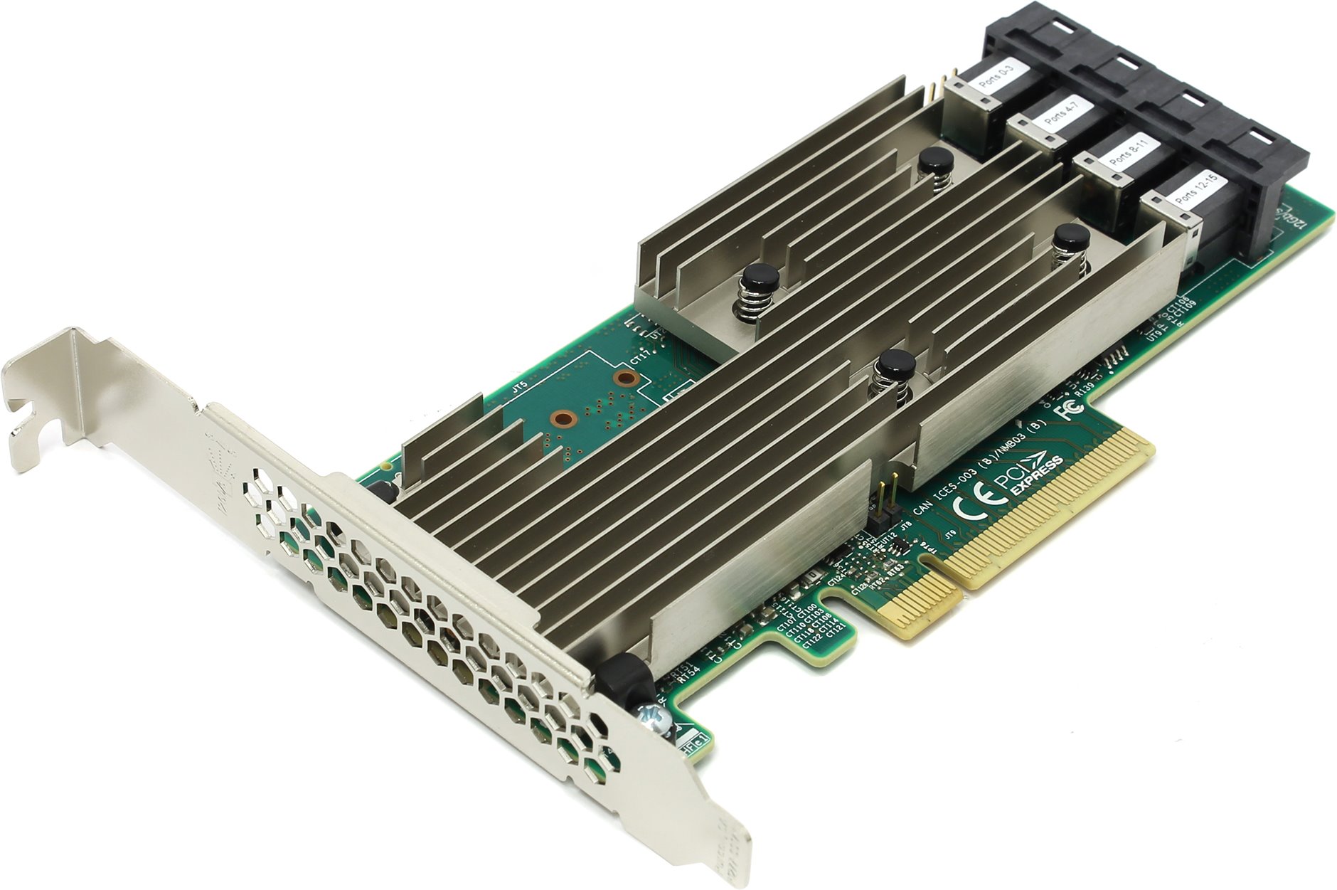 Контроллер SAS Broadcom/LSI 9305-16i SGL