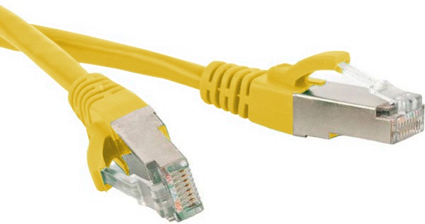 Кабель патч-корд Hyperline PC-LPM-SFTP-RJ45-RJ45-C6-3M-LSZH-YL