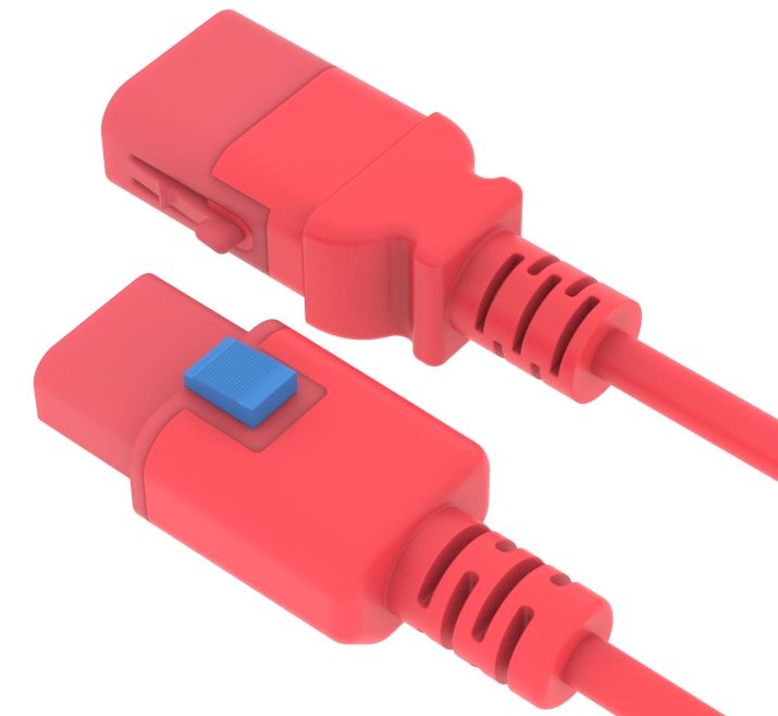 Кабель питания Filum FL-PC-C13F/C14F-C1-0.5-RD