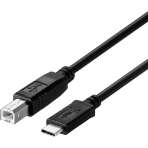 Кабель USB B (M) - USB Type-C, 1.8м, Гарнизон GCC-USB2-CMBM-1.8M