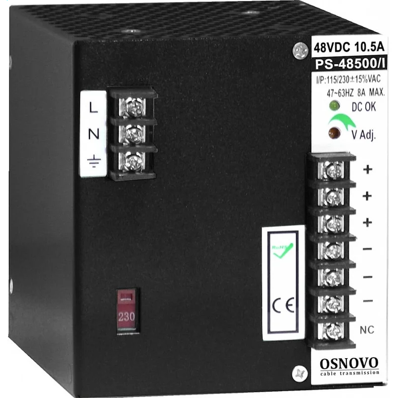 Блок питания OSNOVO PS-48500/I