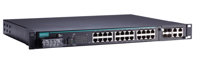 Коммутатор управляемый MOXA PT-7528-12MSC-12TX-4GSFP-WV