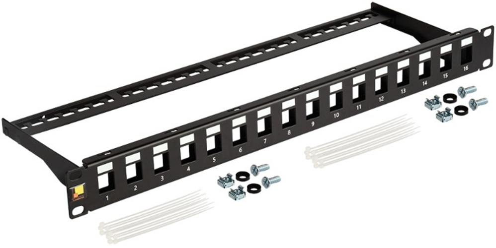 Патч-панель Lanmaster LAN-PPN16OK-UTP