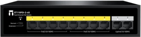 Коммутатор неуправляемый Netis ST110PDI-2-130