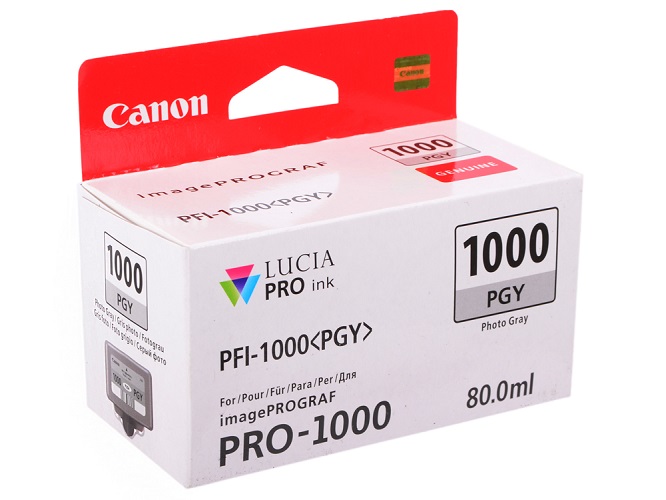 Тонер-картридж Canon PFI-1000PGY Серый