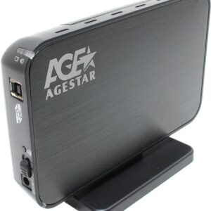 Внешний корпус для HDD SATA 3.5” AgeStar 3UB3A8-6G (BLACK)