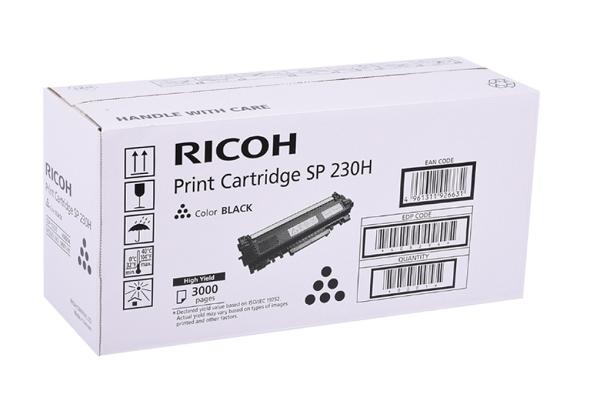 Тонер-картридж Ricoh SP 230H (3K) Черный